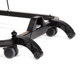 rifton adaptive desk anti-tip rollers installed